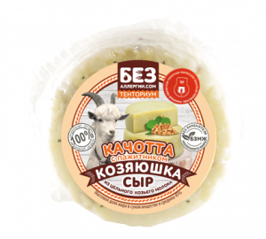 Сыр Качотта из козьего молока с пажитником Сыр Качотта из козьего молока с пажитником 382 Руб.